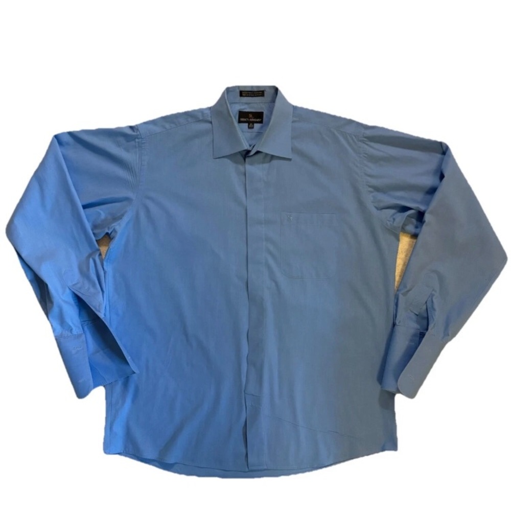 Stacy Adams Men’s Blue Button Up Shirt 16 1/2 - 36/37